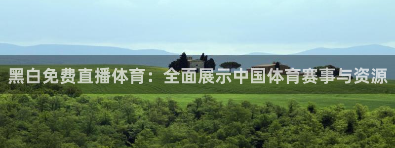 833直播比赛直播平台：黑白免费直播体育：全面展示中国体育赛事与资源
